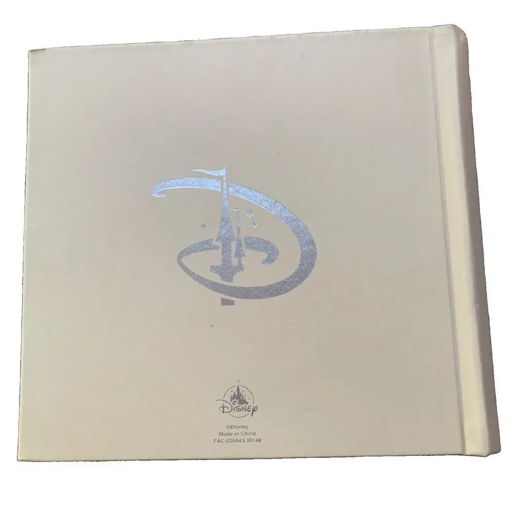 Walt Disney World Cinderella Castle Photo Album 200 4x6 Photos Gold Cream W/Pen